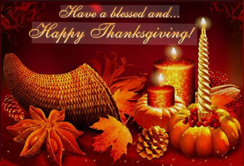 Wishing you a Happy Thanksgiving